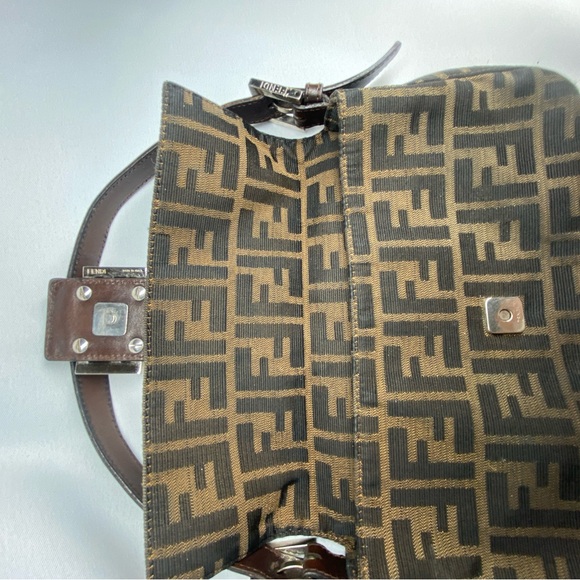 Fendi Brown Designer Shoulder Bag - Picture 6 of 10